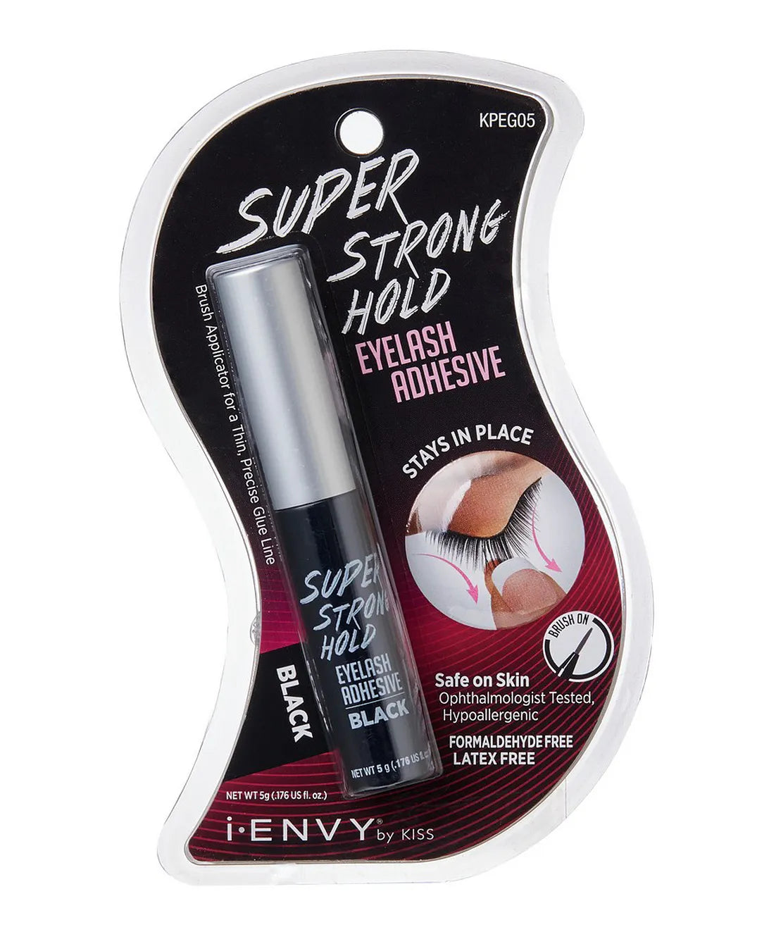 Kiss I, Envy Eyelash Adhesive Super Strong Hold www.palcgcc.com