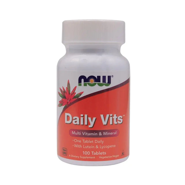 Now Daily Vits Multi Vitamins & Minerals Tablets 100's Now