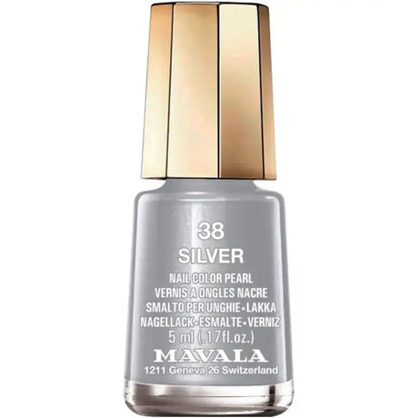 Mavala Nail Polish - Silver 5ml Mavala