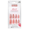 Kiss Gel Fantasy Jelly Nails KGFJ01C KISS