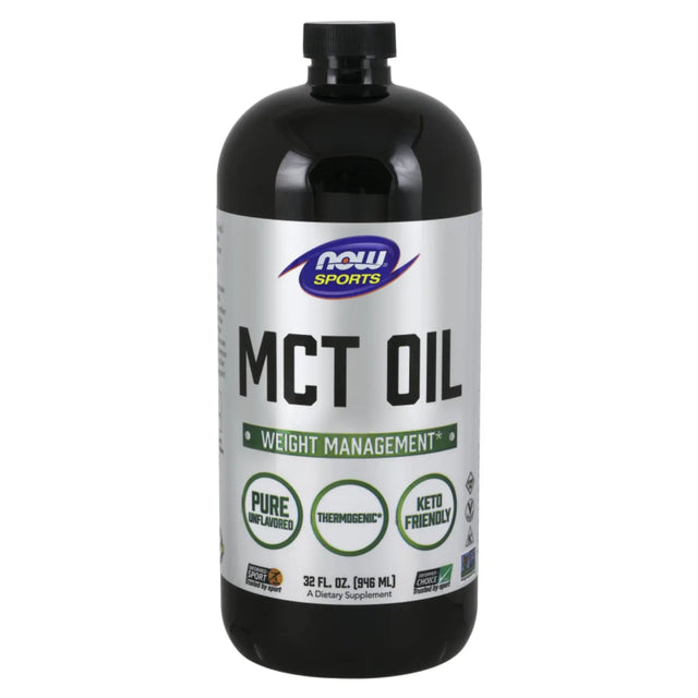 MCT Oil Unflavored Liquid For Weight Management 946ml Now
