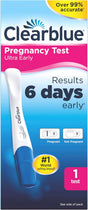 Clear Blue Ultra Early Pregnancy Test Kit 1's Clear Blue