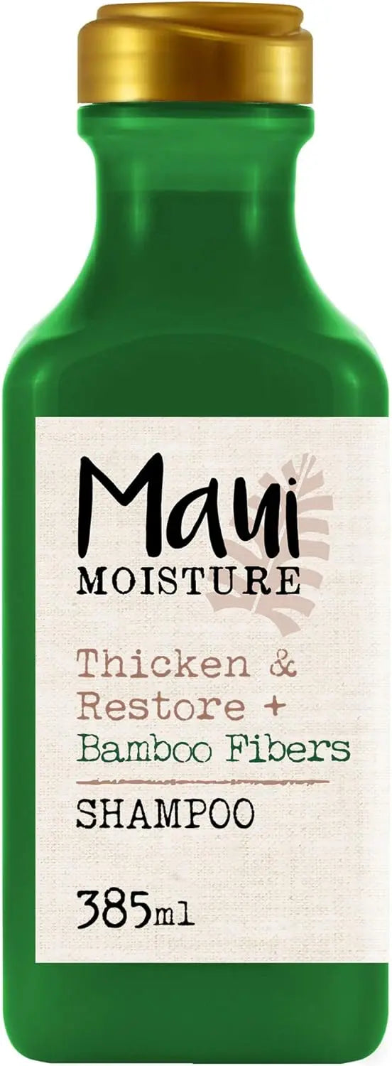 Maui Moisture Shampoo, Thicken & Restore + Bamboo Fibers, 385 ml Maui