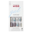 Kiss Glam Fantasy 3D Diamond Nails KGF06 Blue & Black 29g KISS