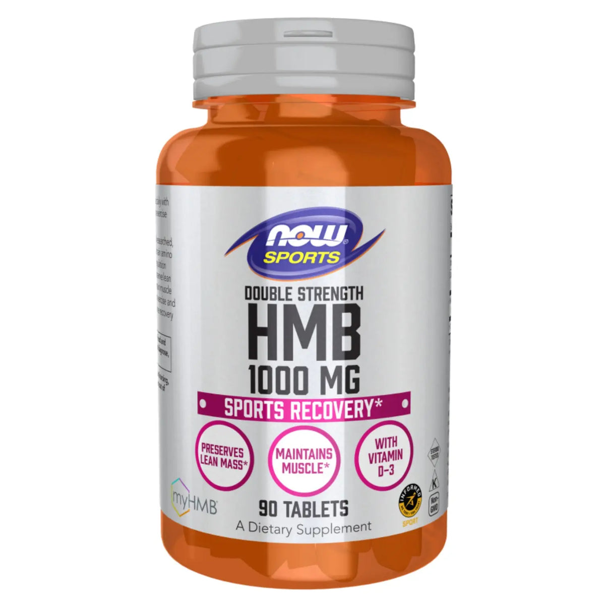 Now Sports Nutrition HMB Double Strength 1000mg Tablets 90's Now