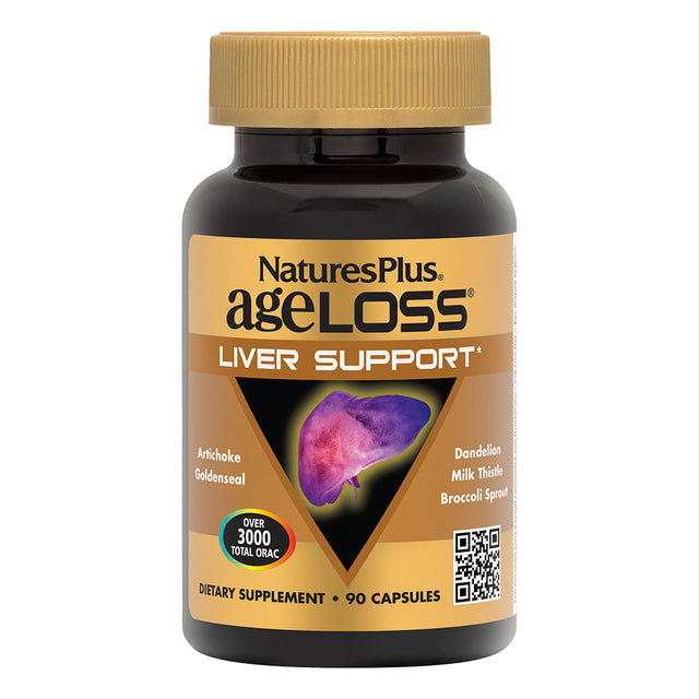 Natures Plus Age loss Liver Support Vegetable capsules - 90's Natures Plus
