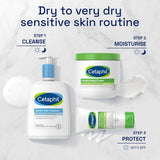 Cetaphil Moisturizing Cream, Face & Body Moisturizer With Dry to Very Dry Sensitive Skin, Unscented - 453g Cetaphil