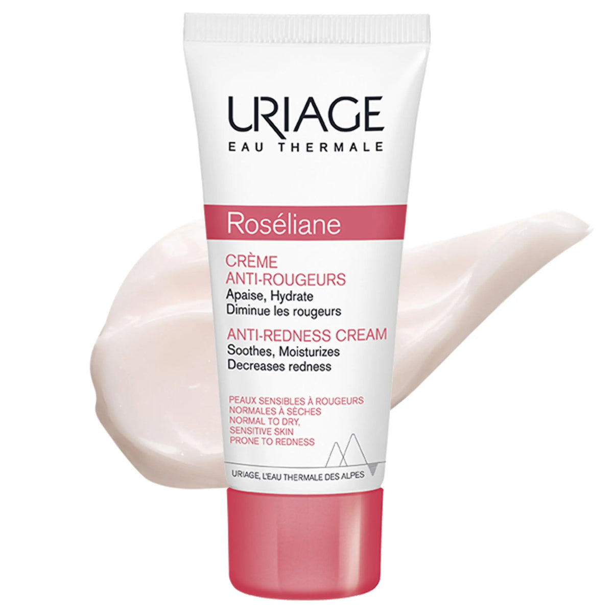 Uriage Roseliane Anti-Redness Moisturizing Cream For Sensitive Skin Prone To Redness 40ml Uriage