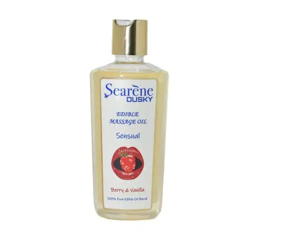 SEARENE DUSKY EDIBLE MASSAGE OIL SENSUAL- BERRY & VANILLA - www.palcgcc.com