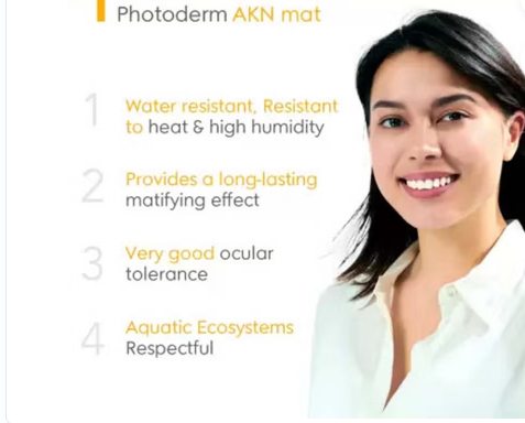 Bioderma Photoderm AKN Mat SPF30 Fluid Sunscreen For Face 40ml bioderma