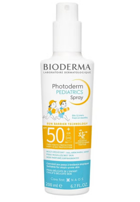 Bioderma Photoderm Pediatrics Spray Sunscreen With SPF 50+ 200ml Bioderma