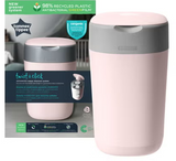 Tommee Tippe Twist And Click Advanced Nappy Disposal Bin - Pink Tommee Tippee