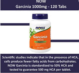 Now Garcinia 1000mg Vegetarian Tablets For Healthy Metabolism, Pack of 120's Now