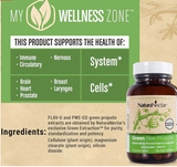 NaturaNectar Green Bee Propolis Vegetable Capsule For Brain, Heart & Immune Support 60's NaturaNectar