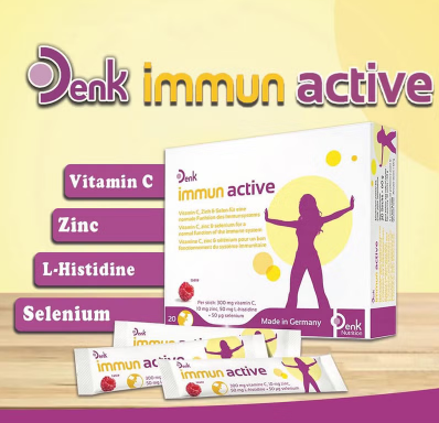 Denk Immun Active Oral Raspberry Sticks 20's www.palcgcc.com