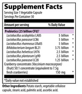 Vibrant Health U.T Probiotic Vegetarian Capsules for Urinary Health, Pack of 30's vibrant health