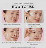 Medicube Collagen Night Wrapping Peel Off Face Mask With Niacinamide & Ceramides 75ml medicupe
