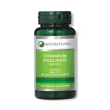 Nutritionl Chromium Picolinate 200 Mcg Tablets 100's Nutritionl