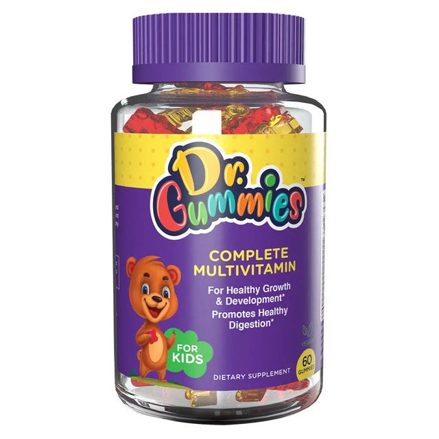 Dr. Gummies Kids Complete Multivitamin Gummies For Overall Wellness, Pack of 60's Dr. Gummies