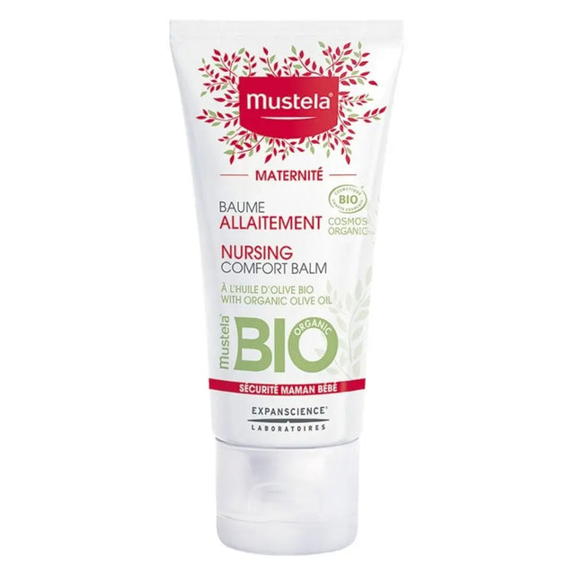 Mustela Nursing Comfort Balm, Soothing Nipple Cream For Mother, Fragrance-Free 30ml Mustela