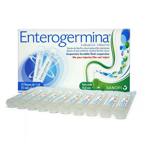 Enterogermina 2 Billion/5 mL Suspension Oral Vials 10's Enterogermina