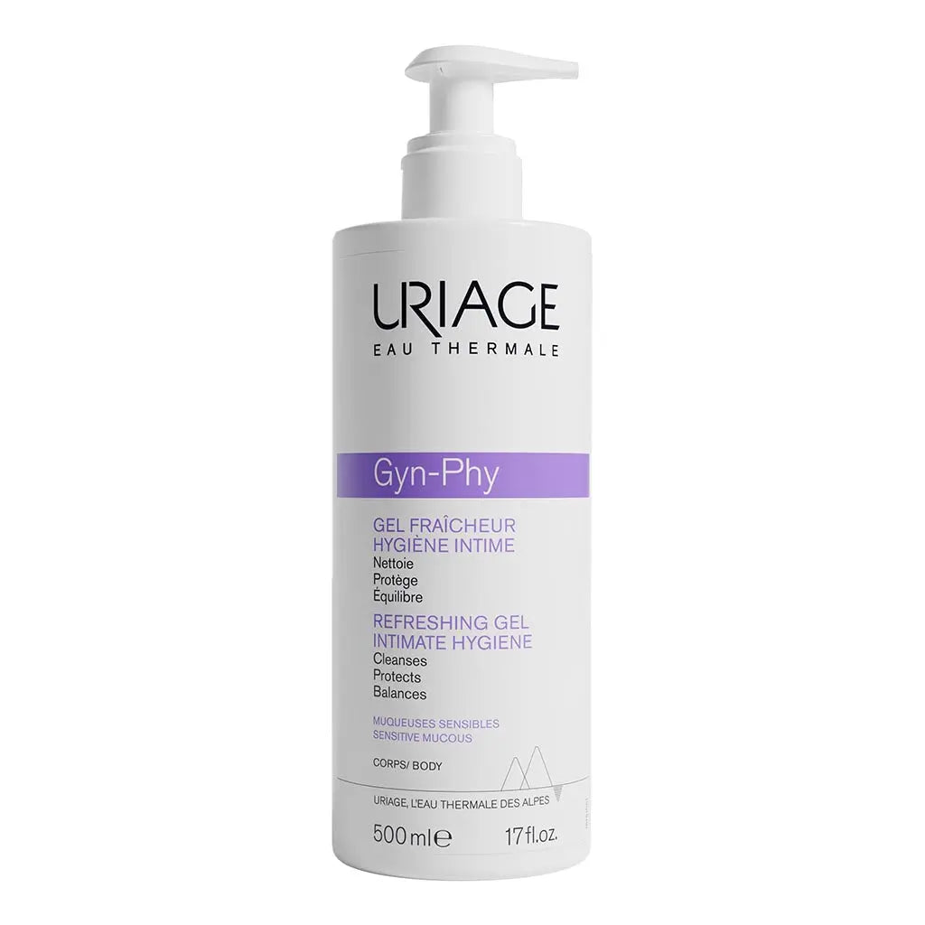 Uriage Gyn-Phy Refreshing Intimate Hygiene Protective Cleansing Gel 500ml Uriage