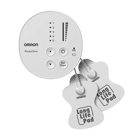 Omron Pain Reliever Pocket TENS Massager HV-F013-Electronic Nerve Stimulator Omron