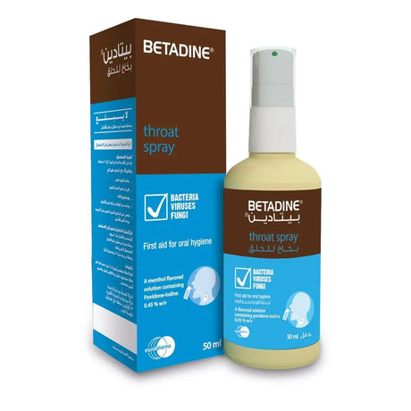 Betadine Throat Spray 50 mL Betadine