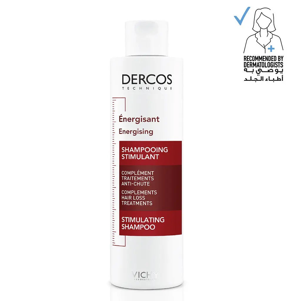 Vichy Dercos Energy+ Stimulating Anti Hair Fall Shampoo With Aminexil 200ml Vichy