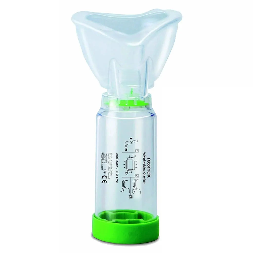 Rossmax AS175 Adult Aero Spacer Mask With Valved Holding Chamber Rossmax