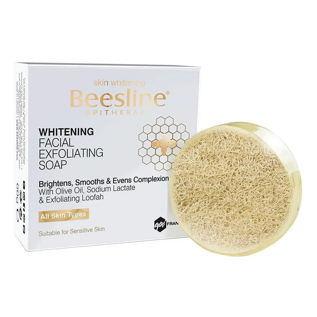 Beesline® Apitherapy Whitening Facial Exfoliating Soap 60 g Beesline
