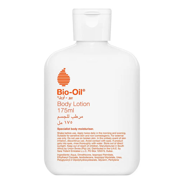 Bio-Oil Ultra-light Daily Moisturiser Body Lotion For Dry Skin 175ml Bio Oil