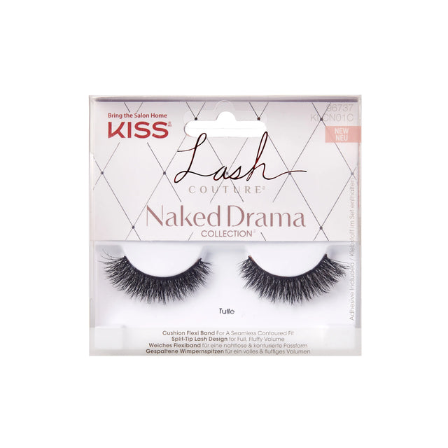 Kiss Lash Couture Naked Drama Lashes Tulle Klcn01c KISS