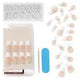 Kiss Salon Acrylic French Nails Medium Coffin KSA16C 29g KISS