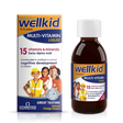 Vitabiotics Wellkid Multivitamin Orange Flavoured Liquid For Children 150ml Vitabiotics